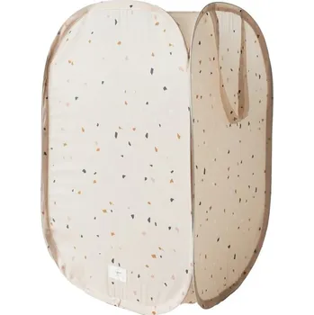 Úložný box 3 SPROUTS Skládací úložný koš Recycled Terrazzo Beige