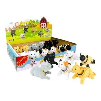 plyšák Kot kiwający głową MIX