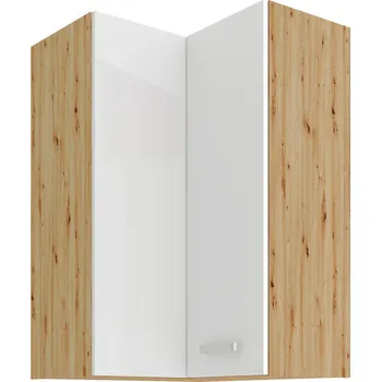 Stolarz Lempert Horní rohová kuchyňská skříňka Artisan 60x60 GN-90 2F Zvolte barevné provedení: artisan / bílý lesk