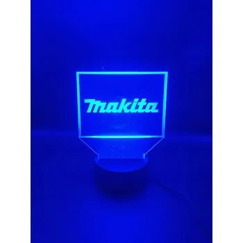 Lampička LED Lampa Makita Dálkový Ovladač Jméno Věnování