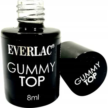 Přípravek na nehty GUMMY TOP elastický vrchní lak na hybridní manikúru