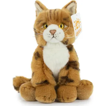 plyšák PLYŠOVÁ HRAČKA BENGÁLSKÁ KOČKA 25 CM HNĚDÁ