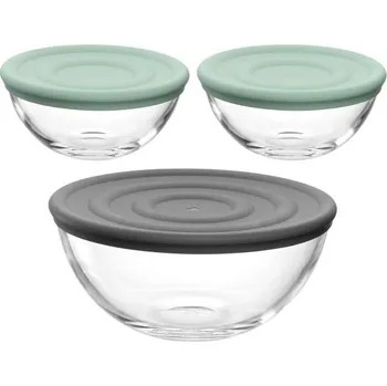 Leonardo sada misek s víkem Cucina 3 ks