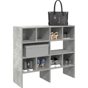 Botník zahrada-XL Stohovatelné botníky 2 ks betonově šedá 89,5x30x40 cm 858846