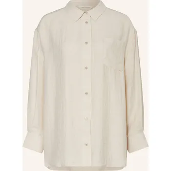 Dámské tričko Msch Copenhagen Dámská Košilová Halenka Mschdisa, krémová, 38