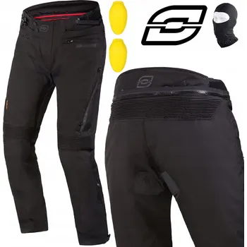 Moto kalhoty OZONE MOTOCYKLOVÉ TEXTILNÍ KALHOTY VULCAN ČERNÉ S