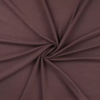 Viskozový úplet Hnědá (E) (Kvalitní viskózový úplet)