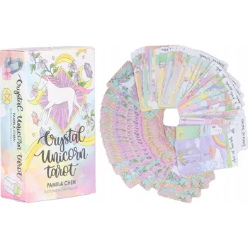 SADA 78 KARET TAROT KŘIŠŤÁLOVÝ JEDNOROŽEC TAROT