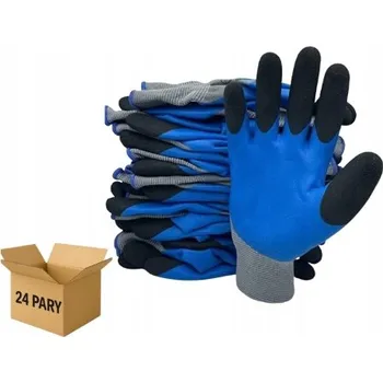 Pracovní rukavice Rukavice Keilor 24X Ochranné rukavice zahradní stavební ODOLNÉ velikost 9 - L 24 párů