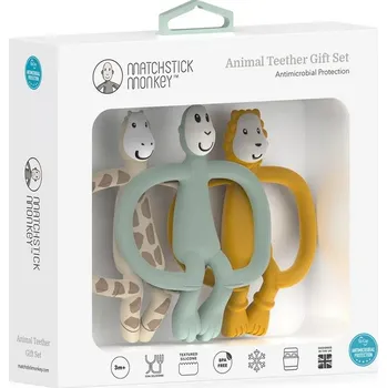 MATCHSTICK MONKEY Dárkový set tří kousátek