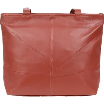 Kabelka Sikora Dámská kožená kabelka AD cihlová