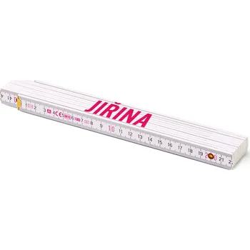 metr Metrie | Block-52 Skládací metr, 2m, se jménem Jiřina