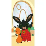 Bavlněná dětská osuška 70x140 cm Bing "Hoppity" – Jerry Fabrics ID_1770416