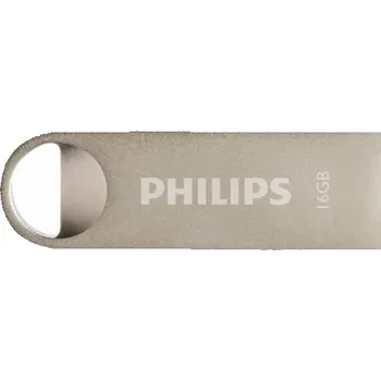 Ukládání dat Philips USB 2.0 16GB Moon Vintage Silver