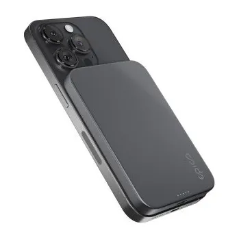 Powerbanka Epico 5000mAh Alu PowerBanka s MagSafe - šedá