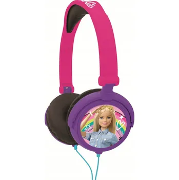 Sluchátka Sluchátka přes uši Lexibook Barbie