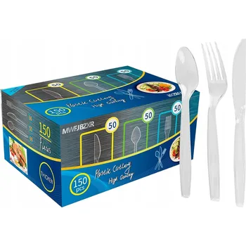 Příbor Sada příborů FORVEET 150 ks, čirá