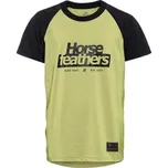 HORSEFEATHERS Dětský dres s krátkým rukávem HORSEFEATHERS Spike, nile-black - XL