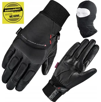 Moto rukavice Motocyklové rukavice Shima Oslo Wind Lady BLK vel. S