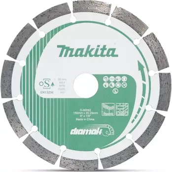 Řezný kotouč D-80092 Kotouč řezný diamantový segmentový 150x22.23mm Makita