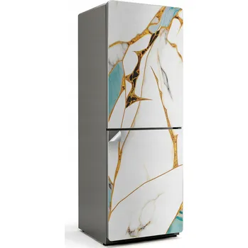 Fototapeta Samolepící Fólie na Lednici Snadné Čištění Abstraktní Vzor Mramoru