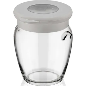 Dóza na potraviny Skleněná dóza na potraviny QLUX 580ml