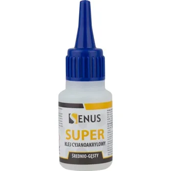 Průmyslové lepidlo Senus CA Super Glue 20g kyanoakrylátové lepidlo střední