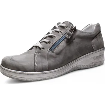 Dámské polobotky DÁMSKÉ POLOBOTKY KACPER 2-2641 831 ŠEDÁ Barva: Šedá, Velikost: 37