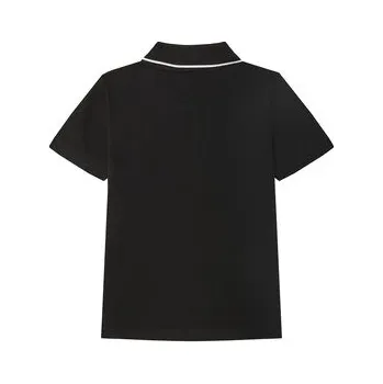 Pánské tričko Calvin Klein Jeans Polokošile Embro Logo IB0IB02542 M Černá Regular Fit 6Y