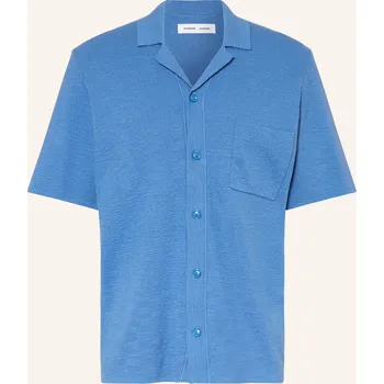 Pánská košile Samsøe Samsøe Pánská Úpletová Košile Salarry, modrá, 42