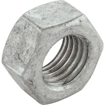 Matice SCH DIN 934 šestihranná matice žárový pozink ISO pevnost 8.8 Varianta: Matice šestihranná DIN 934 M6, 8 ocel žárový pozink