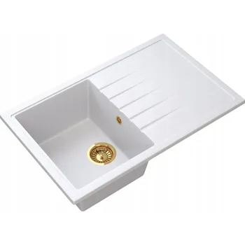 Granitový dřez Jednokomorový dřez Granitan ERIS černý granit