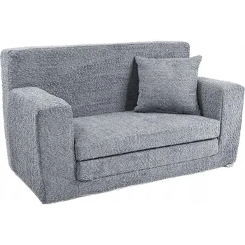 Pohovka Pohovka Fortisline DAVID 83 x 112 cm Bouclé šedá