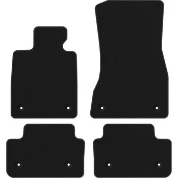 autokoberec Kobercové rohože Edecor velurové 4 ks