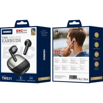 Sluchátka Bezdrátová sluchátka do uší Jellico TWS31