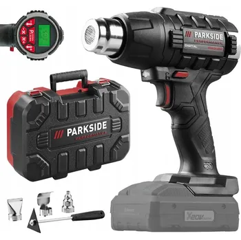 Horkovzdušná pistole Parkside PPHLGA 20 Li A1 Akumulátorová Horkovzdušná Pistole 20V 50–500 °C Ovládání přes aplikaci