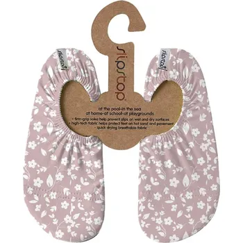 Dívčí obuv Barefoot boty do vody Slipstop - Rose Flower růžové Velikost: 30/32