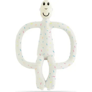 Zubní kartáček MATCHSTICK MONKEY Kousátko a zubní kartáček Confetti Cream