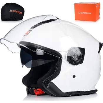 Helma na motorku Přilba ORIGINE PALIO 2.0 SOLID bílá lesklá M