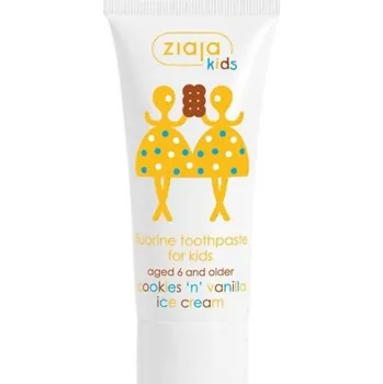 zubní pasta ziaja Kids zubní pasta sušenky&vanilková zmrzlina 50ml