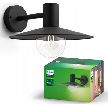 Venkovní osvětlení Venkovní nástěnné svítidlo Philips černé E27 42 W