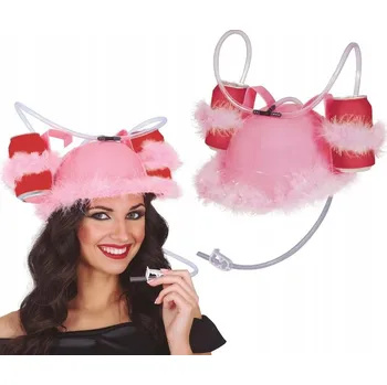 RŮŽOVÁ PŘILBA PRO ŽÍZNIVÉ PODAVAČ NÁPOJŮ ROZLUČKA SE SVOBODOU