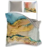 FARO Francouzské povlečení bavlněný satén Minerál Colours Bavlna - Satén, 220/200, 2x70/80 cm