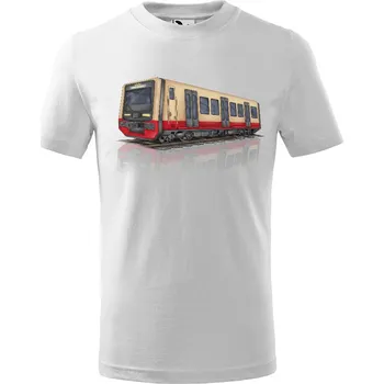 Chlapecké tričko Tričko BR 484 S-Bahn Berlin - dětské (Velikost: 134, Barva trička: Bílá)