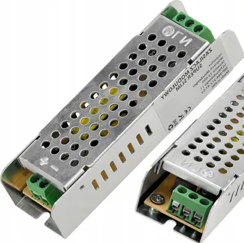 Napájecí zdroj pro osvětlení LED napájecí zdroj 24V 1A 25W IP20, síťovaný, kovový, SLIM provedení, pro LED pásky