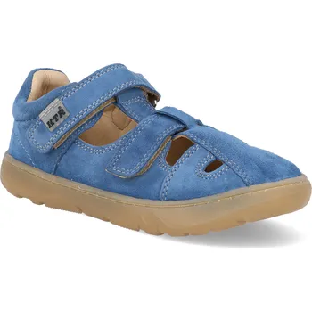 Dívčí sandály Barefoot dětské sandály KTR - Keny modré Velikost: 26