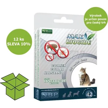 Obojek pro psa Max Biocide Collar Cat repelentní obojek, kočka 42 cm (12 ks) % !CZ!