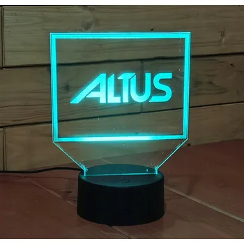 Stojací lampa LED Lampa Altus s Dálkový Ovladač, jménem a věnováním