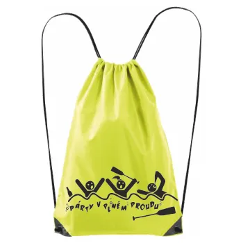ON-DESIGN Batoh s vlastním potiskem Barva: fluorescenční žlutá