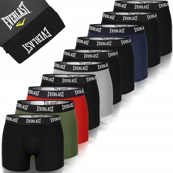 Pánské oblečení Everlast Pánské bavlněné boxerky BM406 10 kusů Velikost M